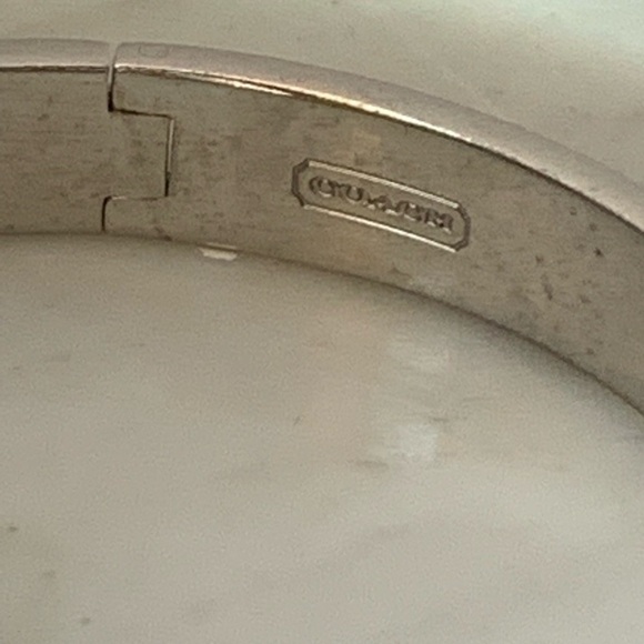 Authentic Coach cuff bracelet. - Picture 4 of 8